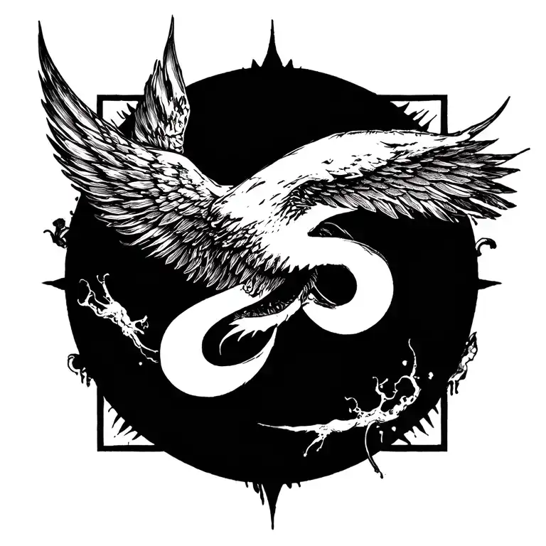 Bmth Und Falling In Reverse Symbole