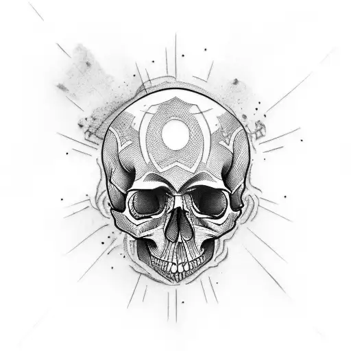 A Skull Without Its Left Side