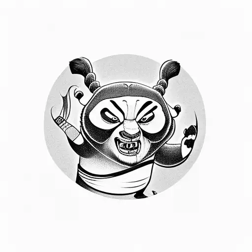 Kung Fu Panda Fighting Tai Lung