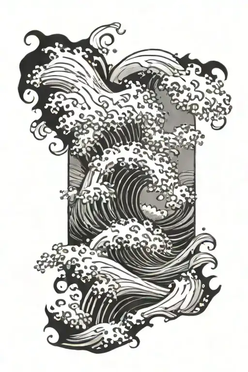 Waves Crashing Ocean Waves