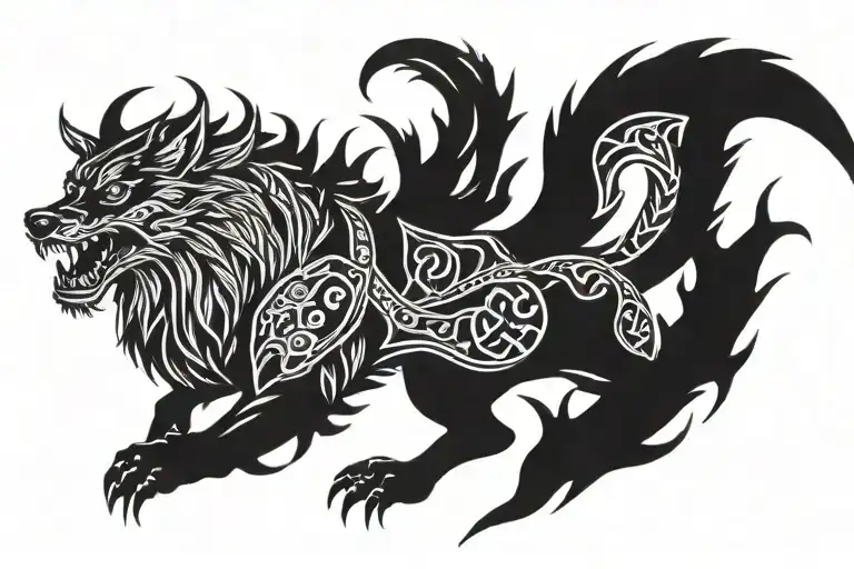 Ragnarok Odin Vs Fenrir