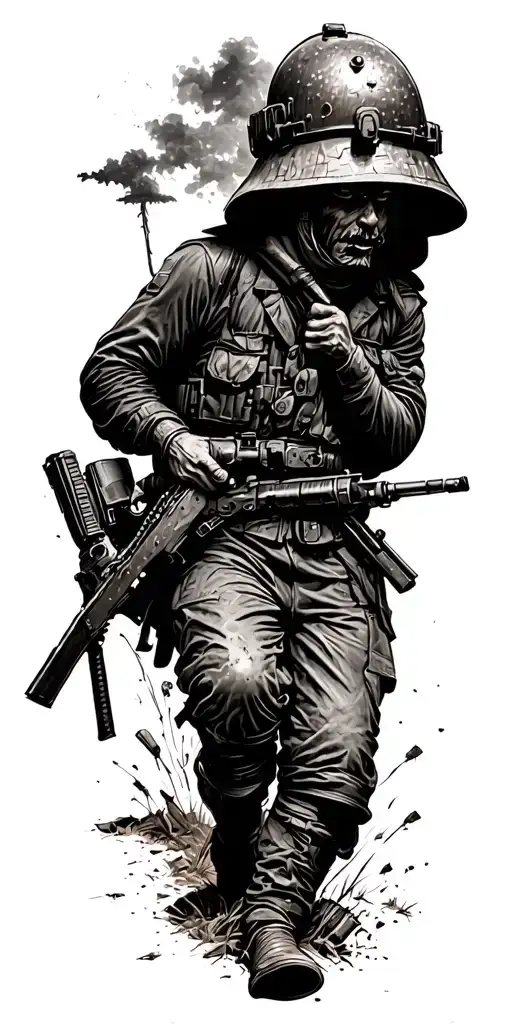 Trench Warfare Going Over The Top World War 1