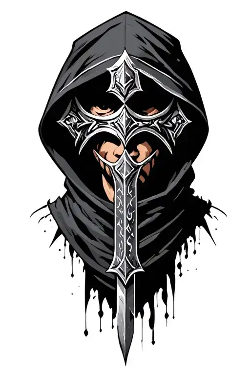 Hooded Warrior Knight