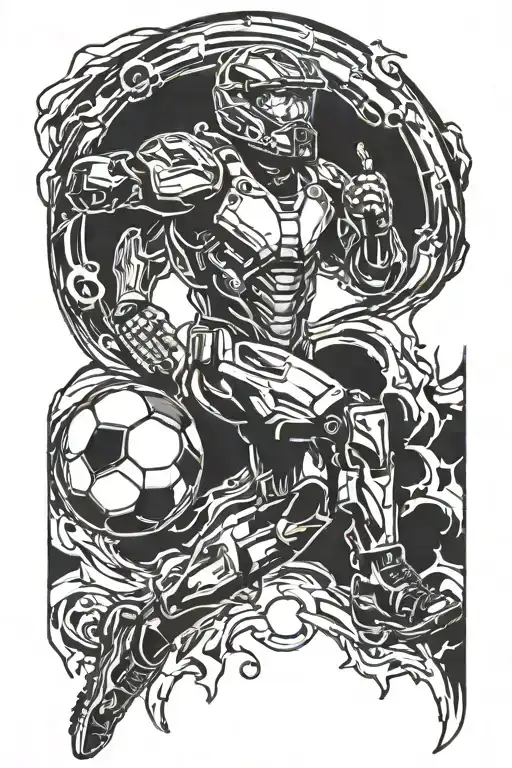 Halo And Soccer Ball Transforming