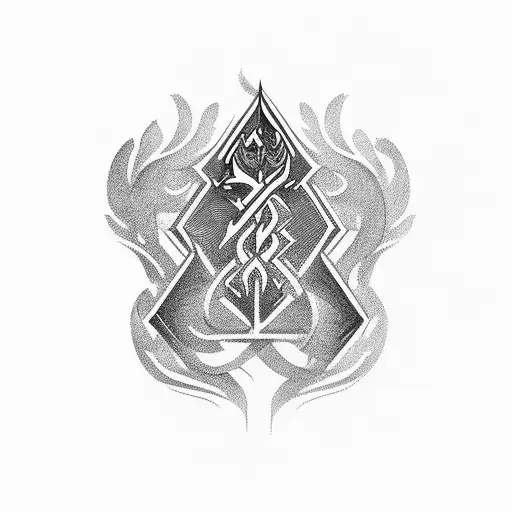 A Sleek And Modern Design Of The Word 'Nae'