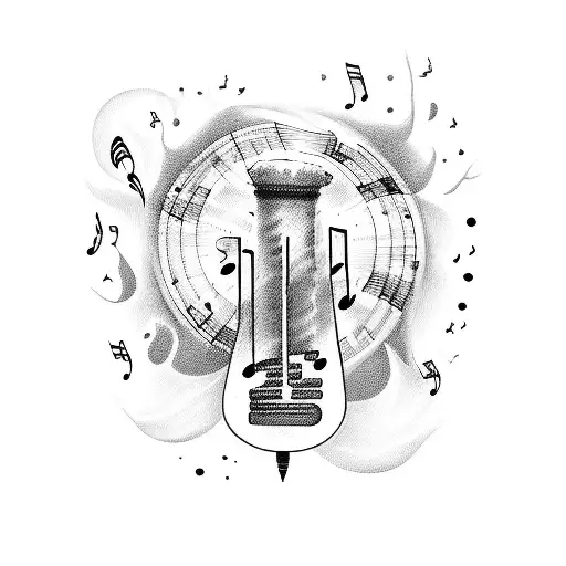 Music Sheet With Song Of Storms