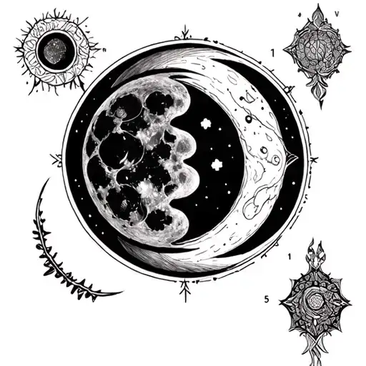 Stages Of The Waning Moon And