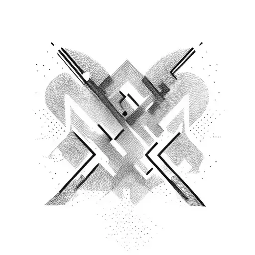 Abstract Representation Of Overcoming Addiction