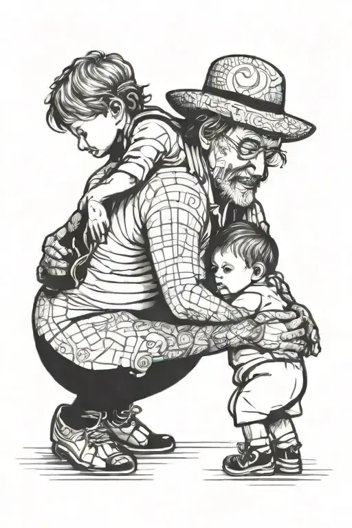 Fatherly Love Tattoo