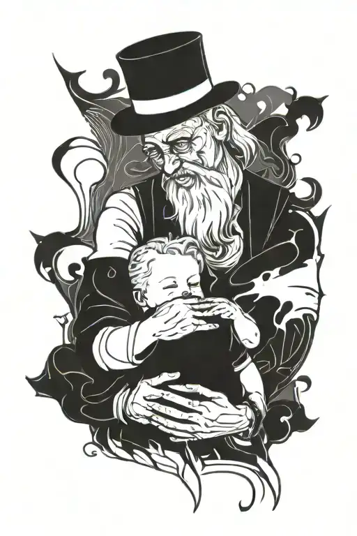 Fatherly Love Tattoo