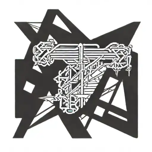 Metallica Symbol As A Dna Strand