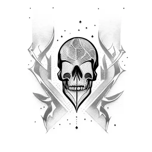 Knife Skull Web