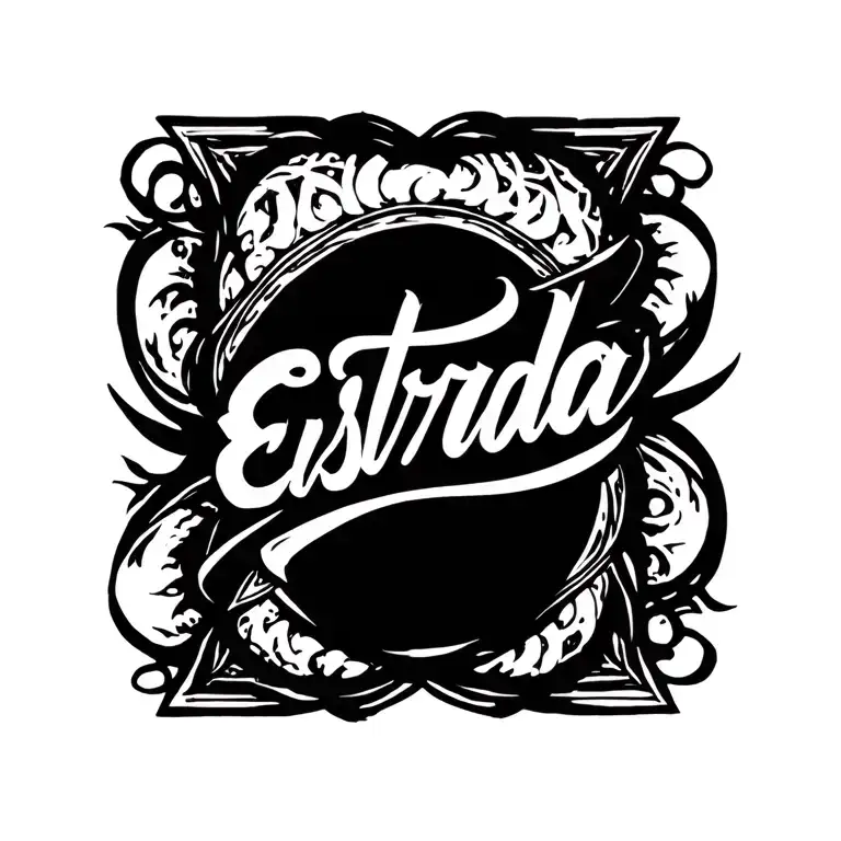 Estrada Lettering Design