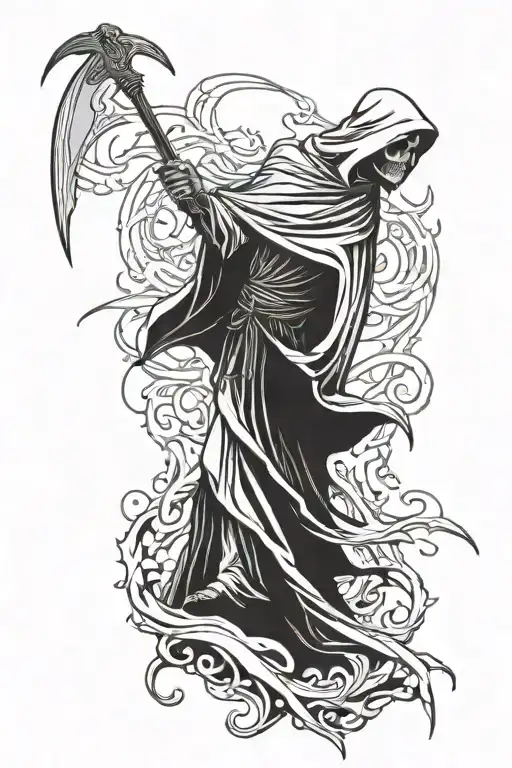 Grim Reaper Standing