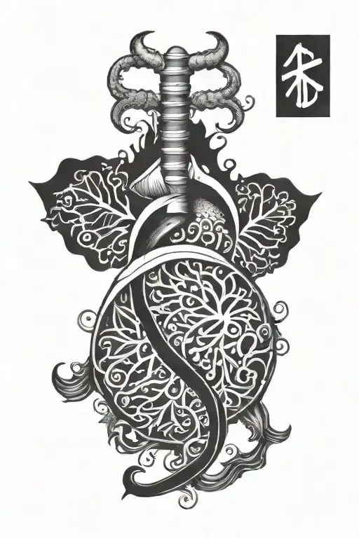 Lung Cancer Symbol