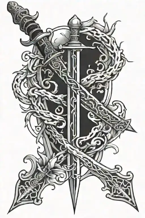 Brotherhood Sword With Water