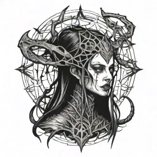 Daedric Prince Mephala Arachne Spooky