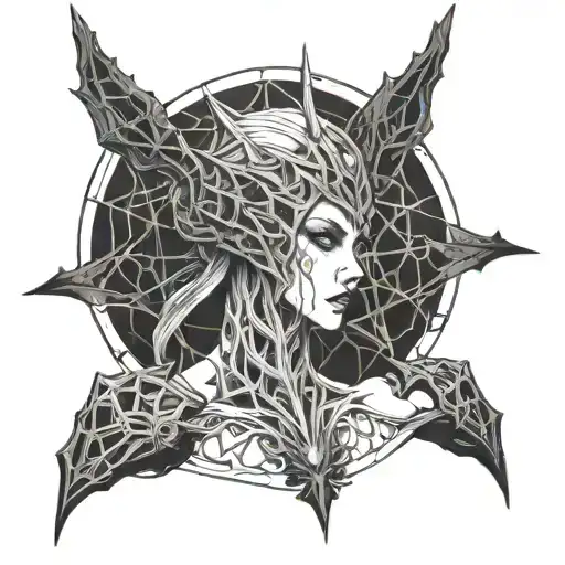 Daedric Prince Azura Arachne Spooky