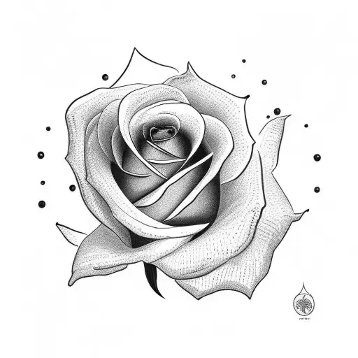 A Rose But The Stem Is Martina