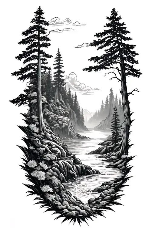 Ravine From Wrist To Elbow