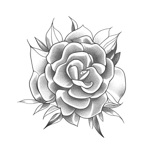 Ohana Writing With Flowers And A Car