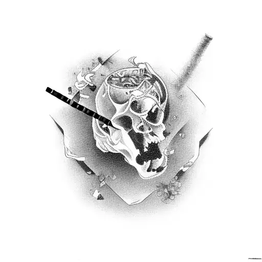 Bad Habits Alcohol Cigaretts