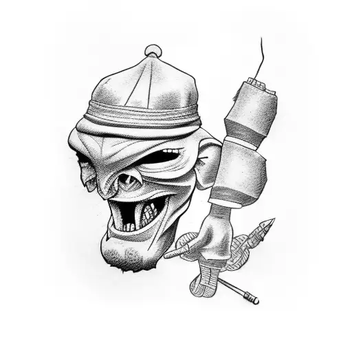 Evil Puppet And Puppet Master