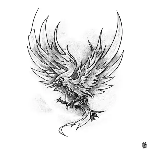 Pheonix Plume With Katana