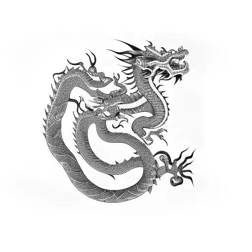 Kung Fu Chinese Dragon