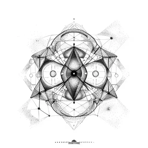 A Pisces Constellation Integrated Into A Futuristic Architectural Design