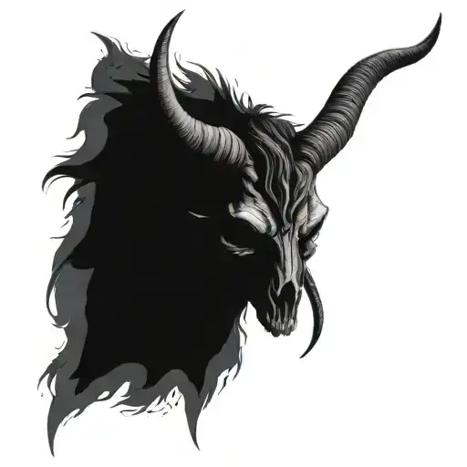 Baphomet Skull