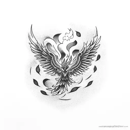 Phoenix Erupting From My Skin