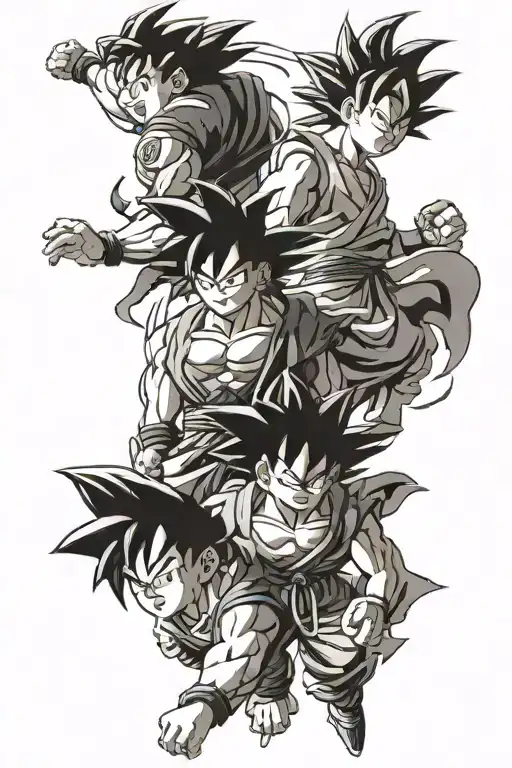 Goku Gohan Goten Father
