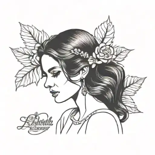 Lana Del Rey Portrait