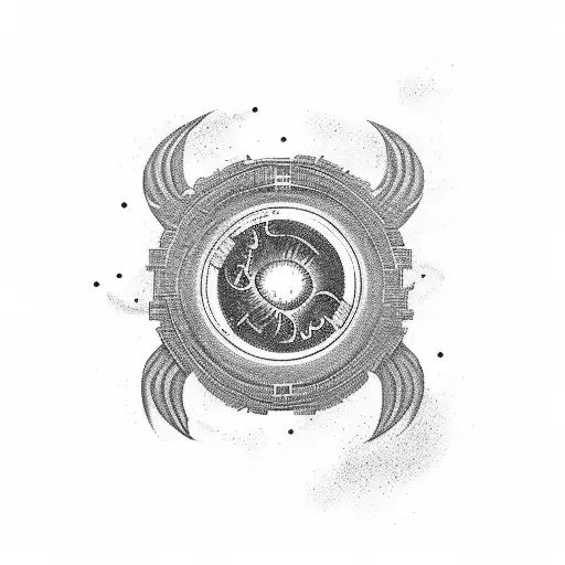 Blackhole And Saggitarius Zodiac Sign