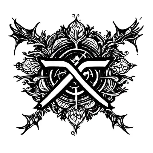 Tatto 777 Symbol Within