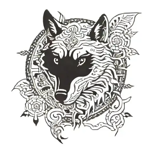 Turkish Mythology Wolf
