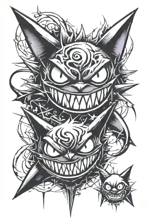 Pokemon Gengar Haunter And Gastly Evolution