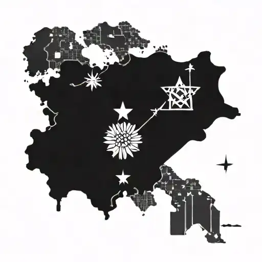 Syria Country In A Map