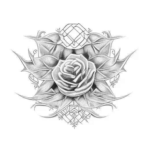 Edgy Wrap Around Thorny Vine