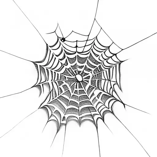 Spider Web And Spiders