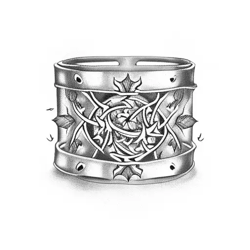 Cuff Atyle Vine With Thorns