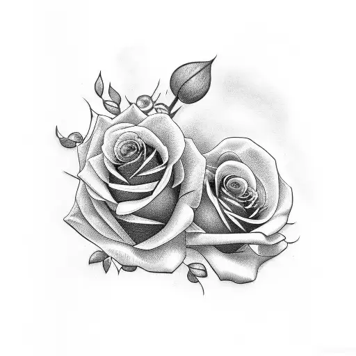 Rose Skull Butterfiles