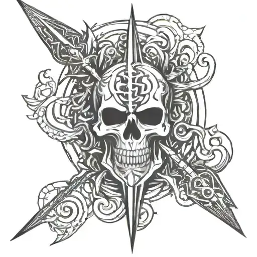 Spear Symbol Of Hades