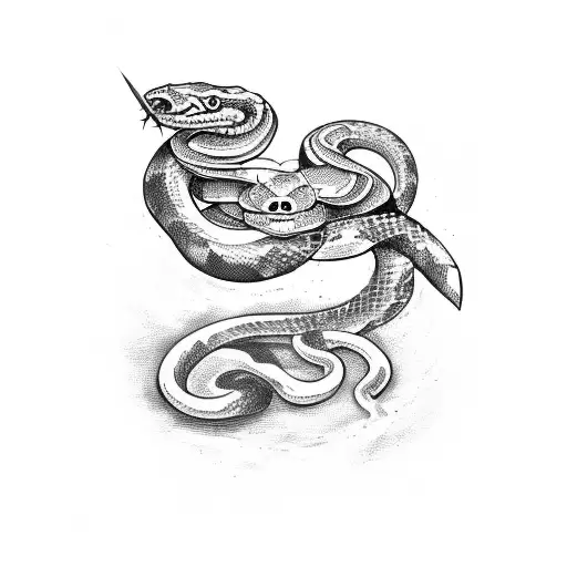 Snake With Witches Blade