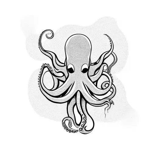 Octopus Kick Flipping Over A Cactus Smoking A Blunt