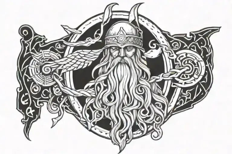 Norse God Odin