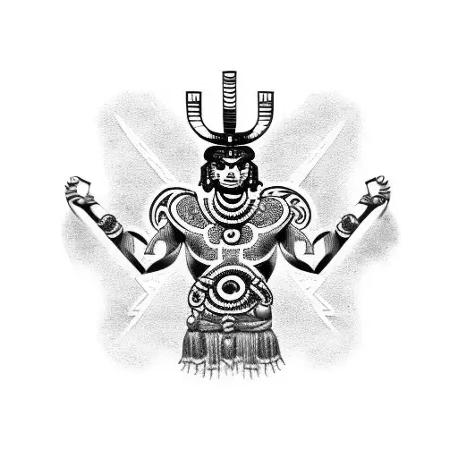 Aztec God Underworld Arm