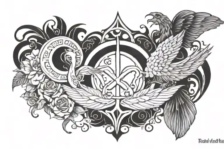 Cancer And Virgo Synbol With Arianna