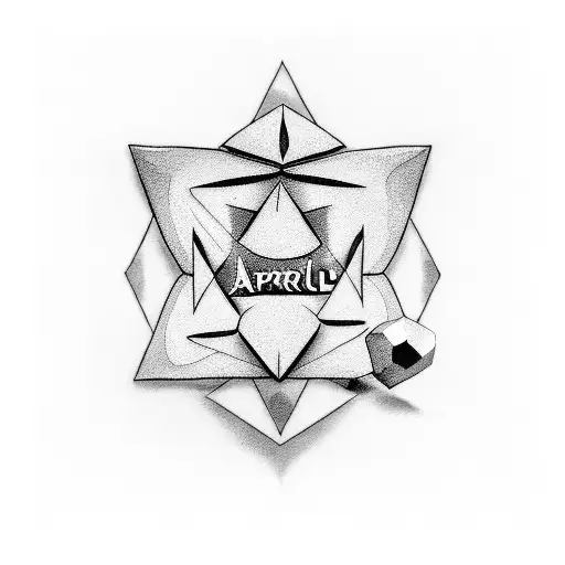 Script Name April With Diamond As Dot In I